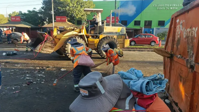 EMSA acelera limpieza en Cochabamba tras acuerdo vecinal