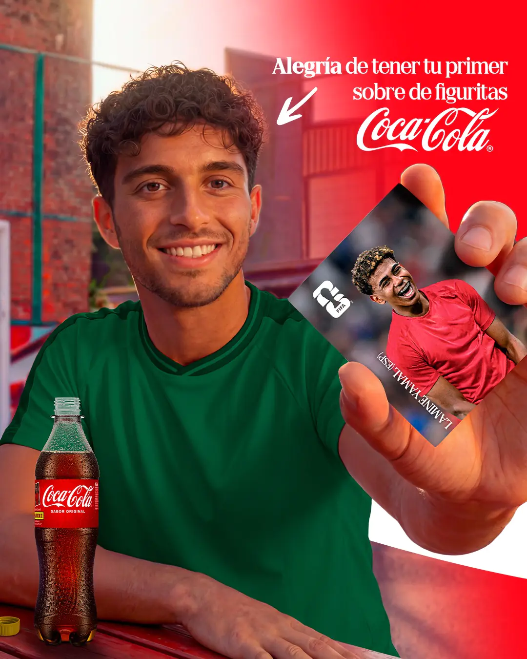 Coca-Cola y Panini se asocian para traer un ritual icónico de la Copa Mundial de la FIFA™ que celebra las emociones de los fanáticos del fútbol