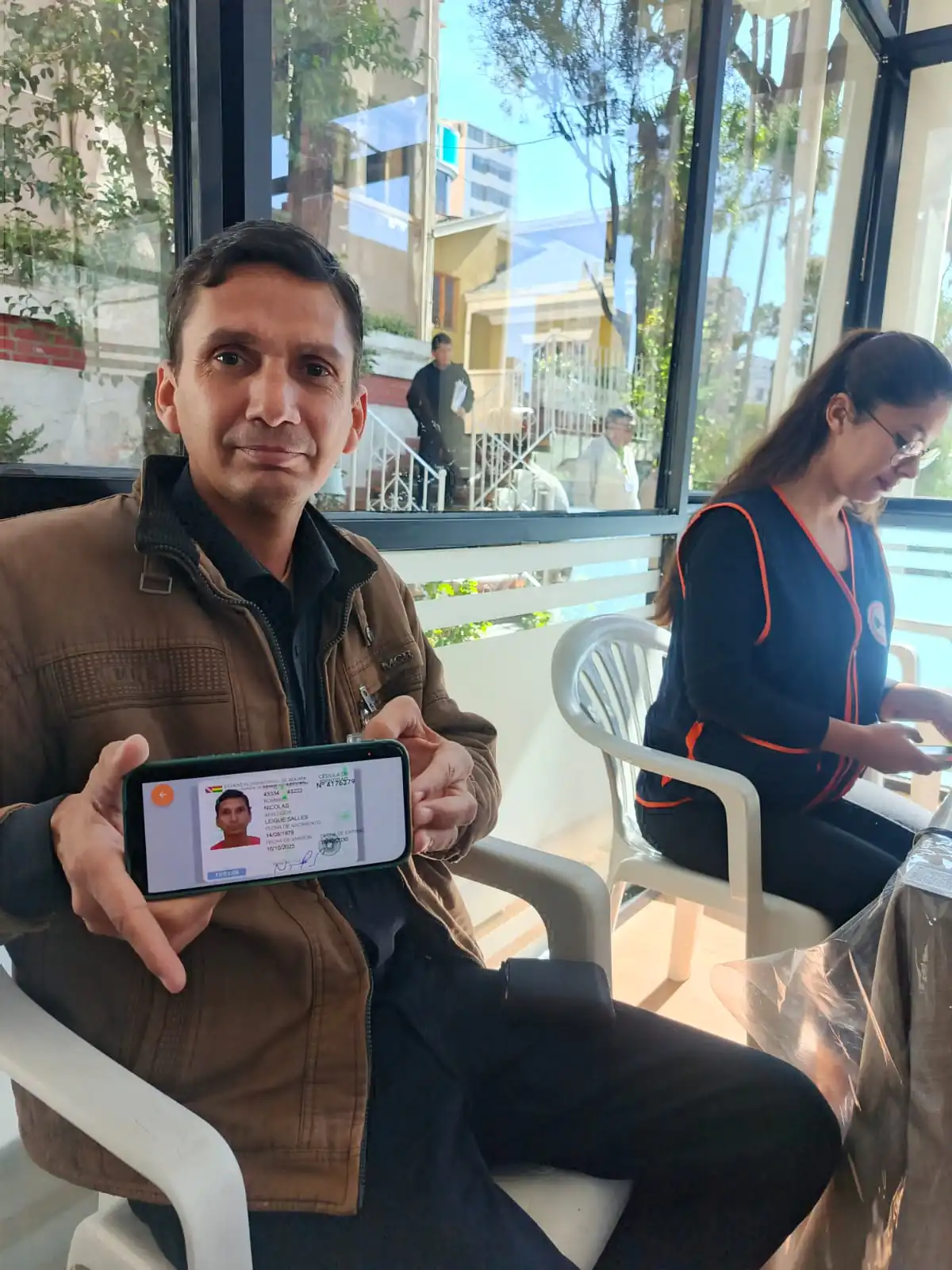 Los funcionarios del TSE habilitaron el carnet digital/SEGIP