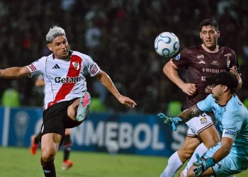 River le gana 2-1 a Carabobo en la útlima jugada en la Sudamericana