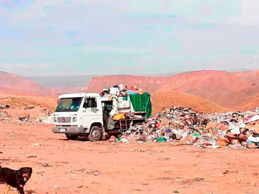El botadero de Karachipampa en Potosí se quedará sin espacio en 13 días