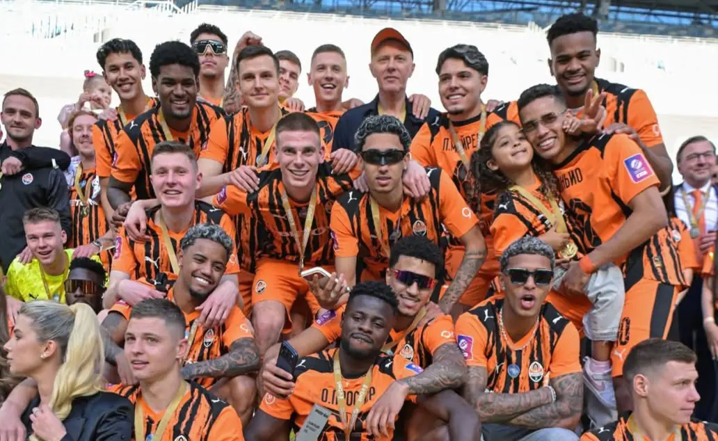 Diego Arroyo se consagra campeón con Shakhtar Donetsk tras goleada