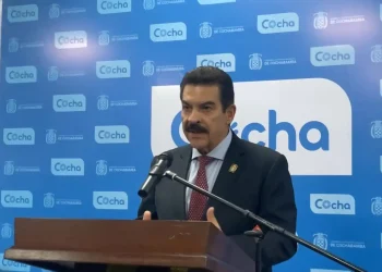 El alcalde de Cochabamba, Manfred Reyes Villa, habla del tema de la basura/Alcaldía de Cochabamba