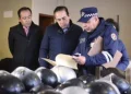 Dockweiler realizó una inspección a la Intendencia y la Guardia Municipal