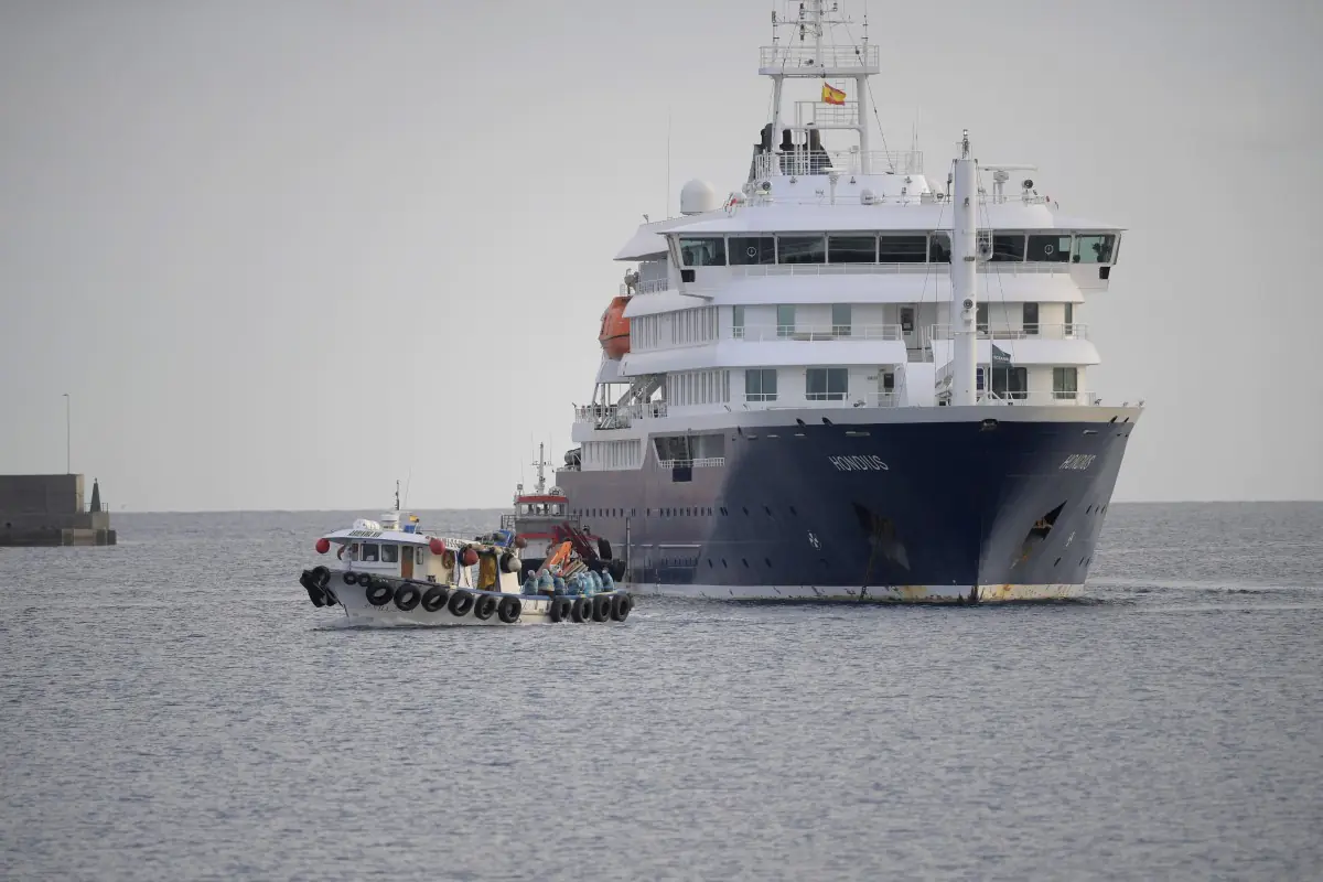 El crucero Hornius llegará a Países Bajes el domingo y será desinfectado/AFP