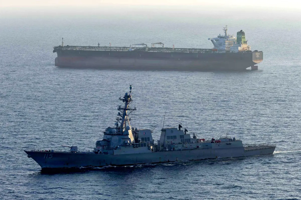 EEUU mantiene un bloqueo de puertos iraníes/AFP
