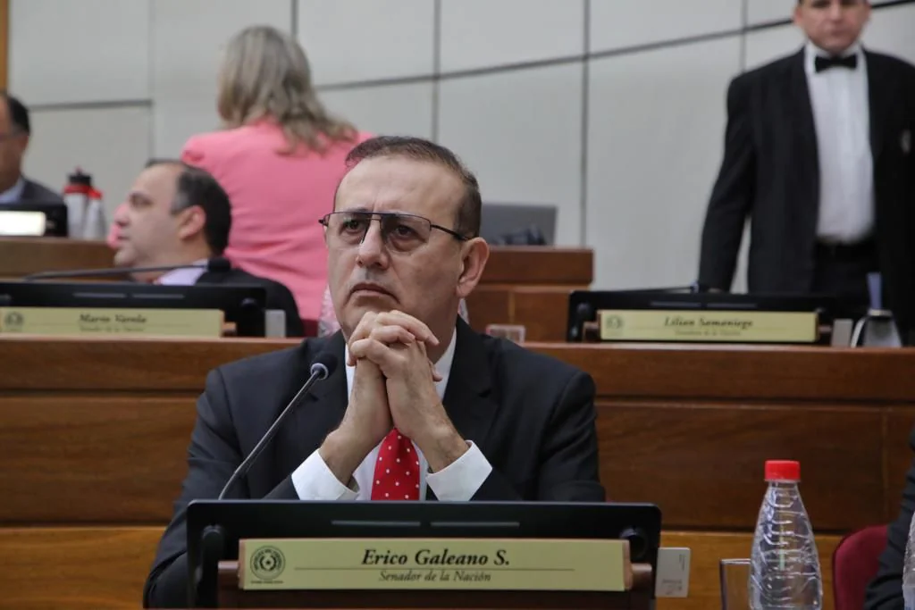 El senador paraguayo Erico Galeano, tenía vínculos con Marset/Ñanduti
