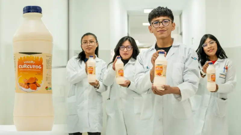 Universitarios desarrollan yogur funcional con cúrcuma para personas con diabetes