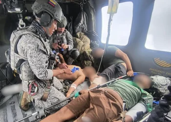 Los heridos fueron evacuados/FAC