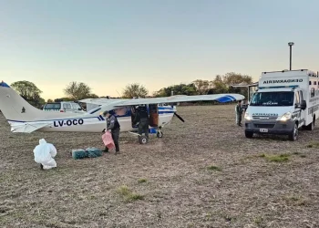 La avioneta interceptada/GA