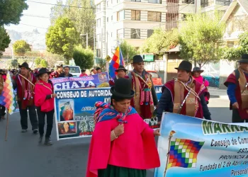 Marcha de ayllus y markas de Conamaq pide diálogo y rechaza ley ‘antibloqueos’