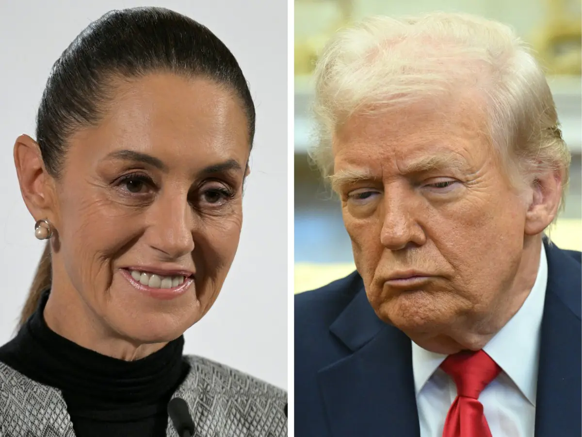 Sheinbaum y Trump abordaron varios temas/AFP