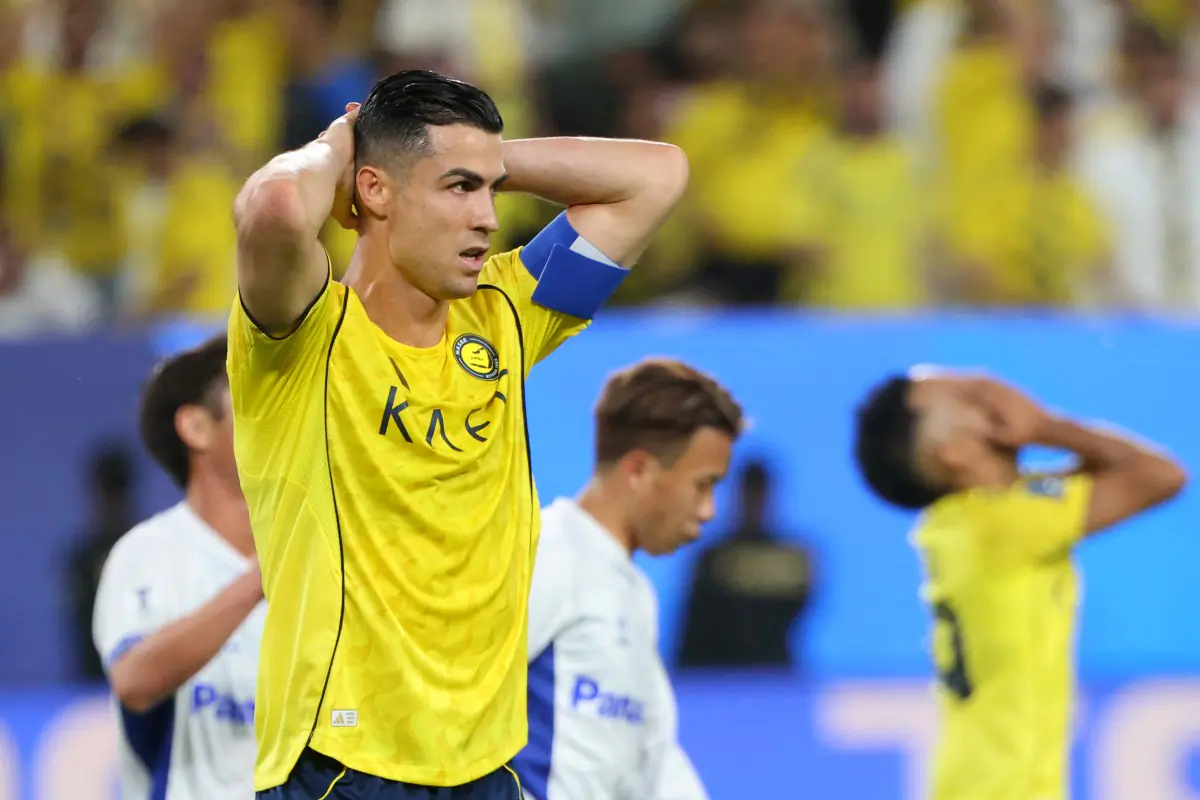 CR7 sufre con Al Nassr tras caer en la final asiática