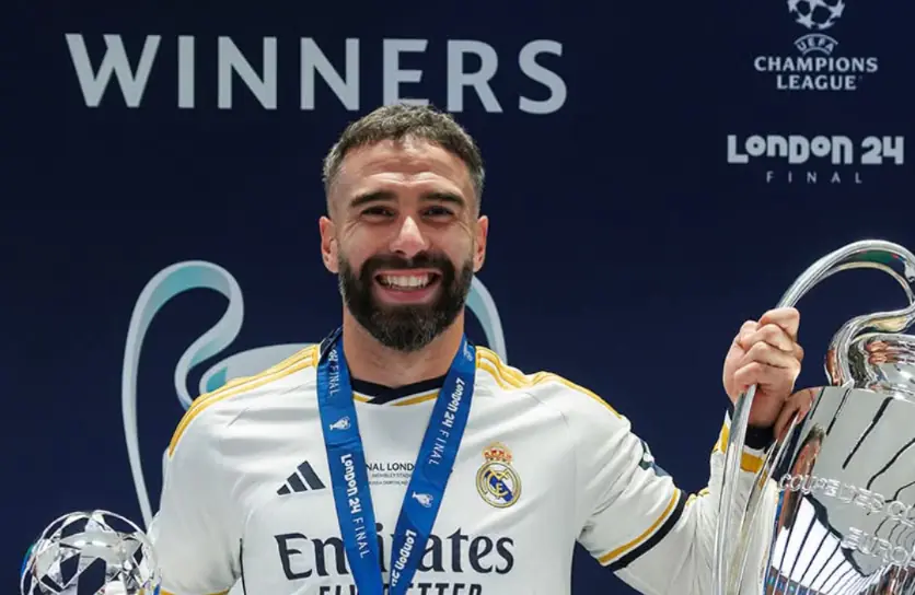 Real Madrid anuncia la marcha de Carvajal al término de esta temporada