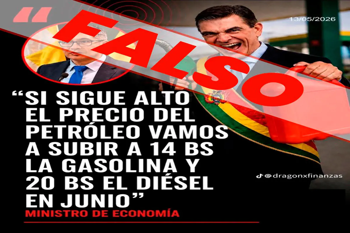 Economía desmiente ‘información falsa’ sobre incremento de combustibles
