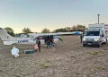 La avioneta incautada en Argentina/G.A.