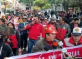 Marcha de la COD en Tarija exige diálogo y pacificación