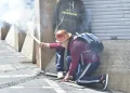 Dinamitas y gases en La Paz: Marchistas provocan destrozos e insisten en llegar a plaza Murillo