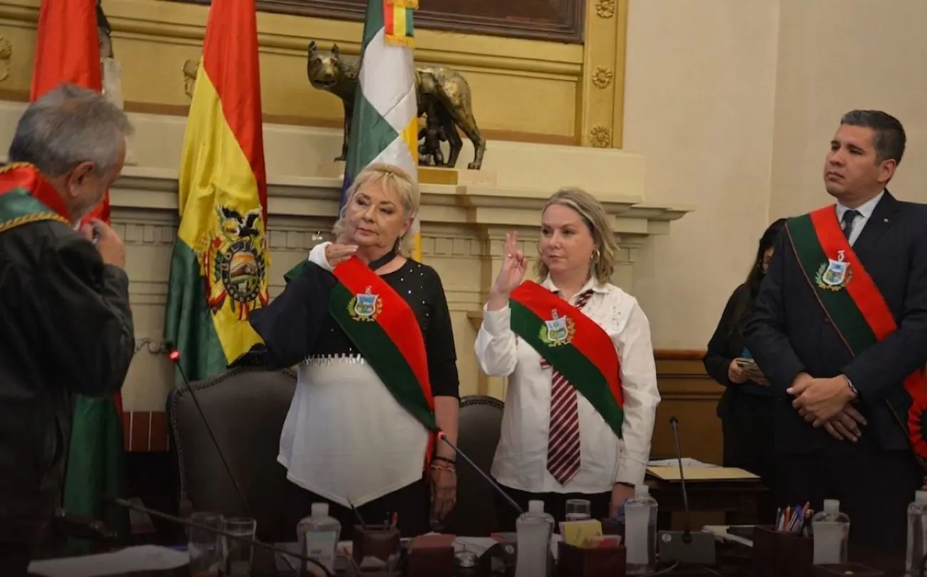 Justicia avala legalidad de la directiva del Concejo de La Paz. FOTO: Concejo de La Paz