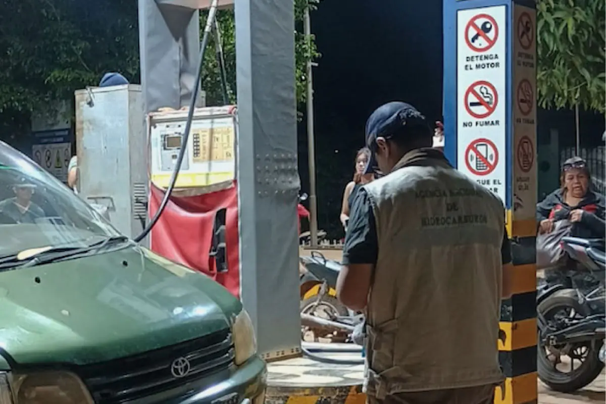ANH refuerza controles en Cobija con bloqueos de placas por carguíos irregulares