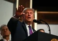 Trump volvió a referirse al conflicto con Irán/AFP