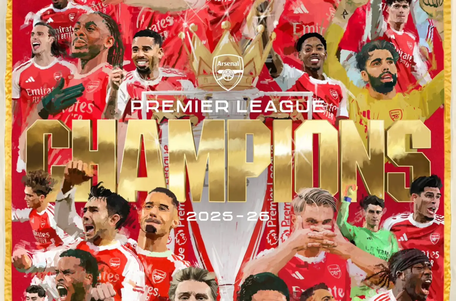 El Arsenal se proclama campeón de la Premier League, desde 2004