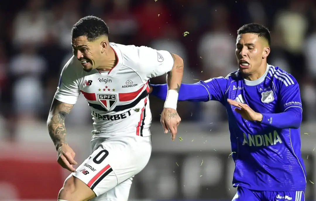 São Paulo sobrevive a Millonarios en la Sudamericana