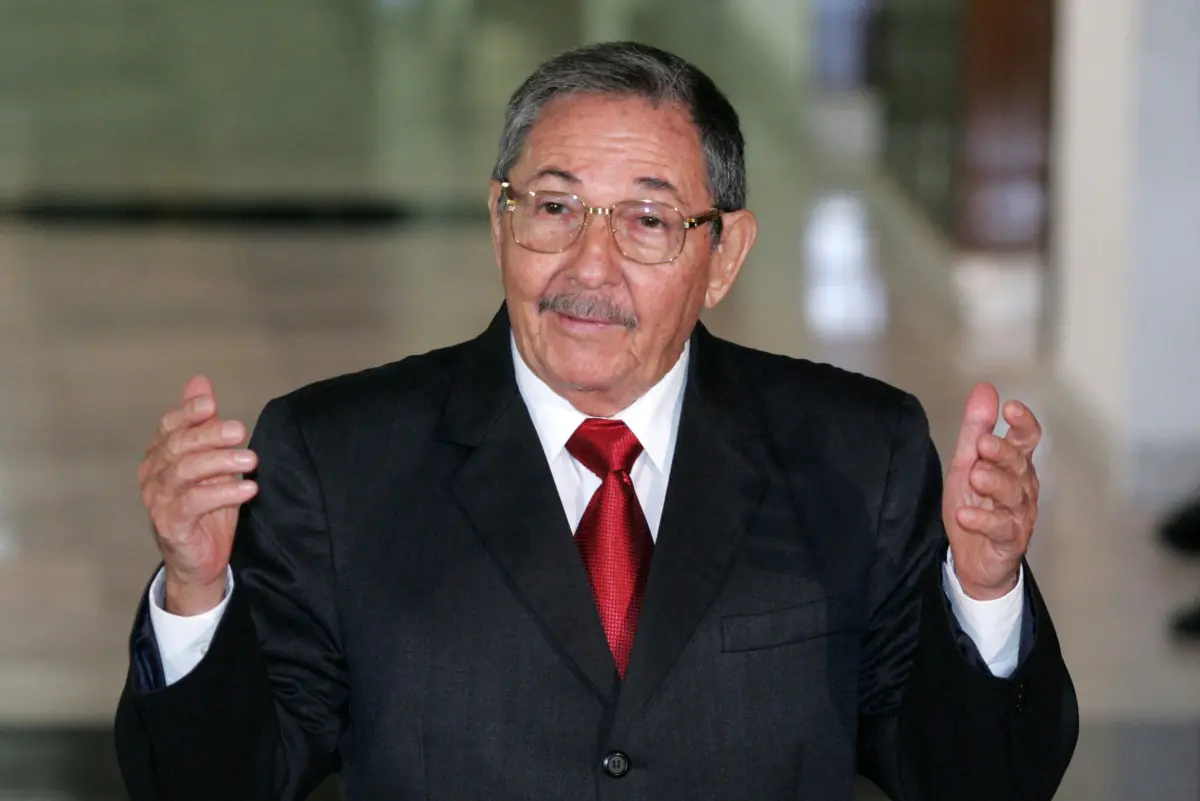 Raúl Castro, en la ceremonia de apertura de la XIV Cumbre del Movimiento de Países No Alineados en La Habana en 2006/AFP