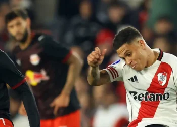 River empata 1-1 con Bragantino y se acerca a octavos