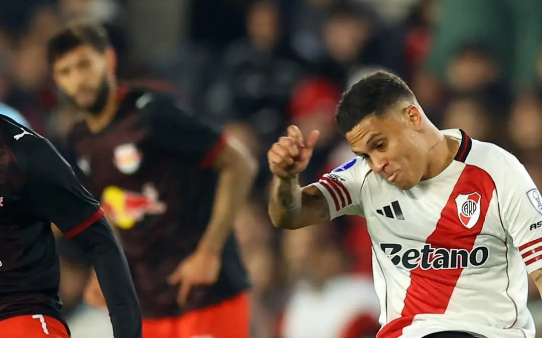River empata 1-1 con Bragantino y se acerca a octavos