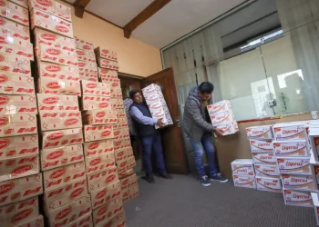 Primera Dama entrega más de tres toneladas de alimentos para hogares y centros de acogida