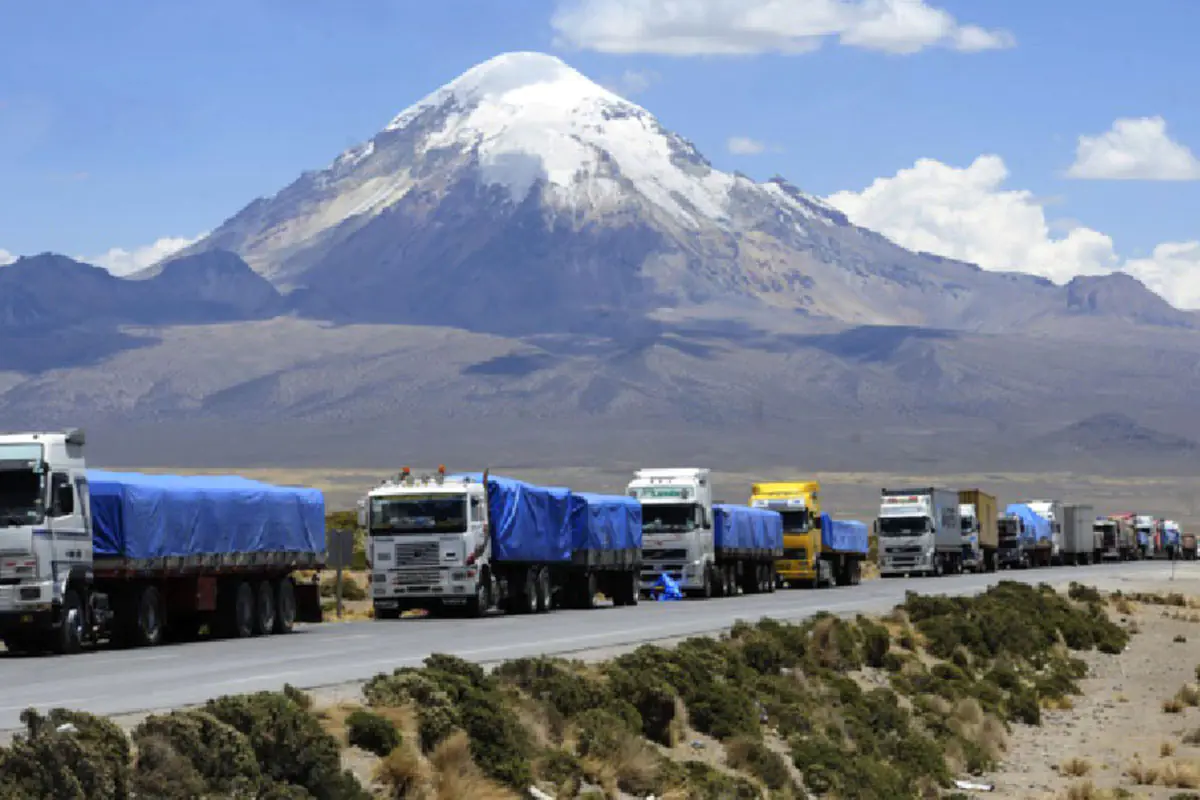 Movimiento de carga por ruta Iquique-Pisiga-Bella Vista supera 6,4 millones de toneladas en 5 años