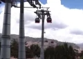 Las líneas Roja y Morada suspenden servicio por amenazas de movilizados. FOTO: Mi Teleférico