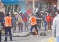 Obras Públicas destraba accesos al aeropuerto de El Alto y permite salida de pasajeros