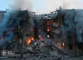 Varias zonas residenciales fueron atacadas/AFP