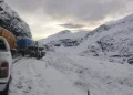 Varios vehículos quedaron varados/Radio Fedecomin