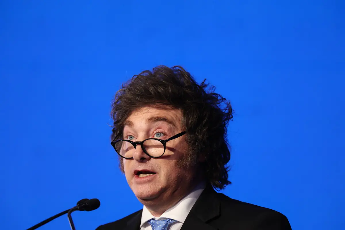 Javier Milei, presidente de Argentina/AFP