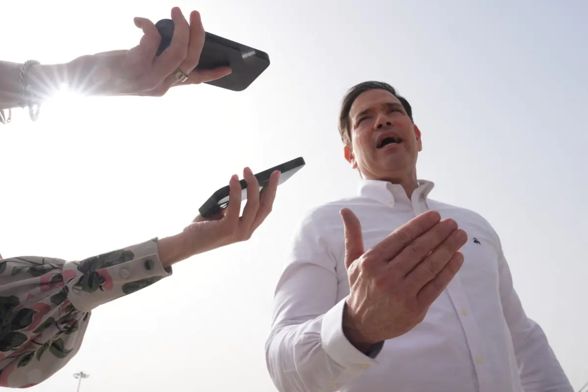 Marco Rubio está de visita en la India/AFP