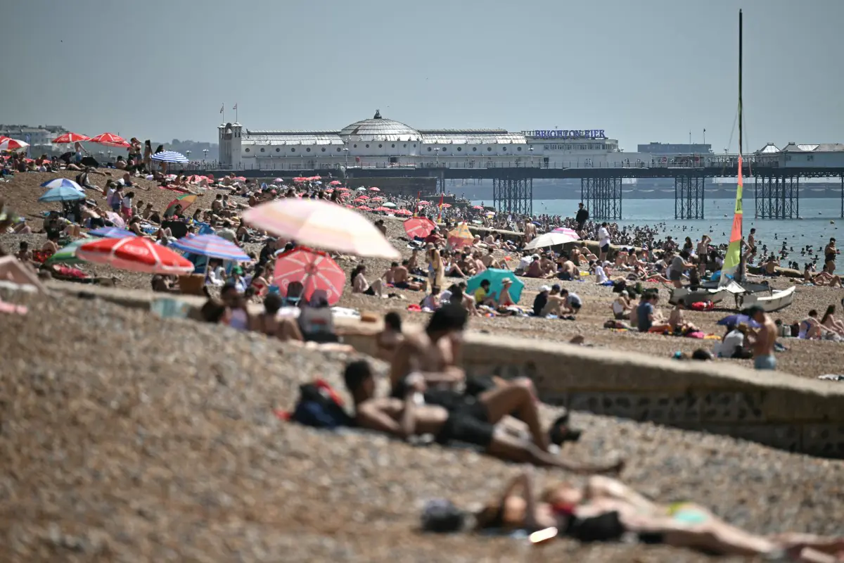 Ola de calor en Europa/AFP