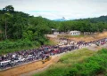 Trópico: dirigentes de la Seis Federaciones ‘inspeccionan’ el cuartel de la Novena División