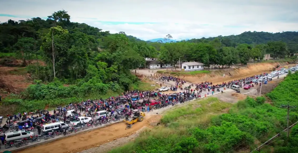 Trópico: dirigentes de la Seis Federaciones ‘inspeccionan’ el cuartel de la Novena División