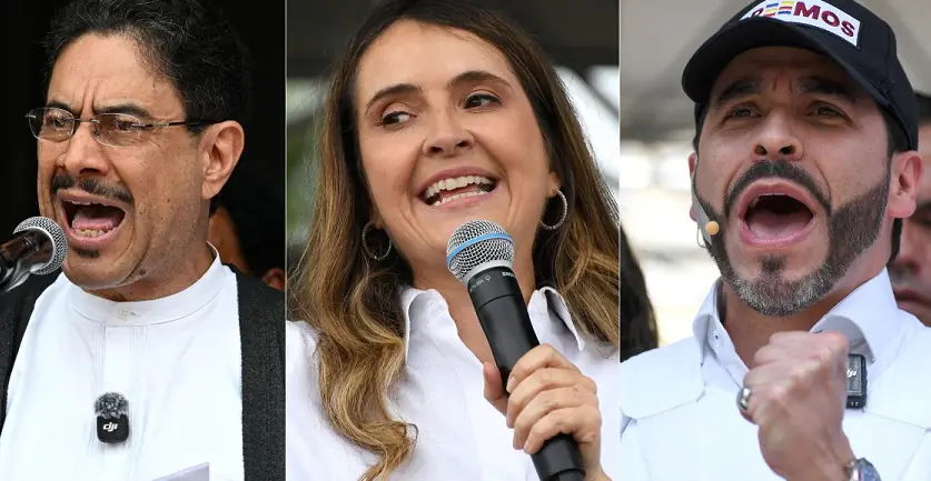 Los favoritos en las elecciones de Colombia/AFP