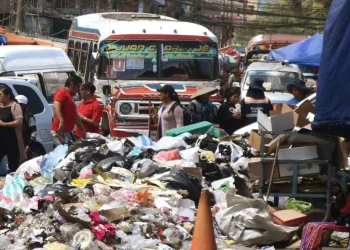 Cochabamba atraviesa por una crisis por la acumulación de la basura. FOTO: RRSS
