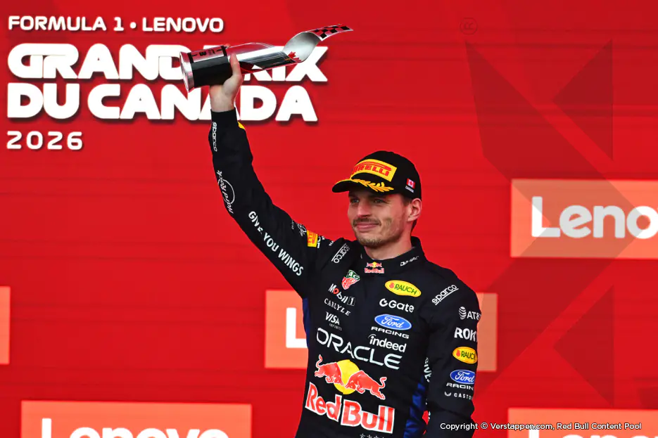 Verstappen sube al podio y Red Bull ajusta su tecnología