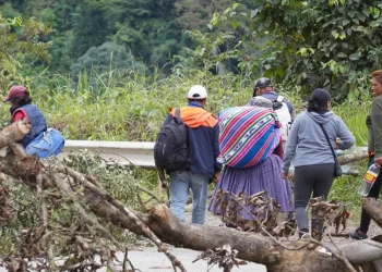 La carretera La Paz - Caranavi será nuevamente bloqueada. FOTO: RRSS