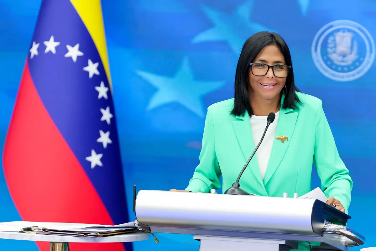Delcy Rodríguez formó una comisión/AFP