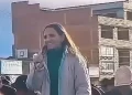 La diputada argentina estuvo en un cabildo en Senkata/Captura de pantalla