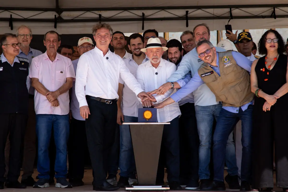 Lula relanzó el proyecto exploratorio/AFP