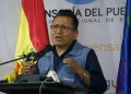 El defensor del Pueblo, Pedro Callisaya. FOTO: Defensoría del Pueblo