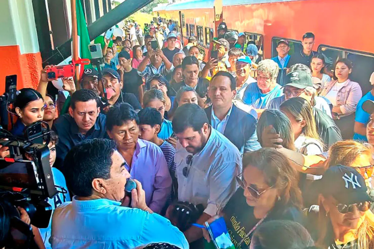 Después de seis años, el Expreso Oriental conecta Santa Cruz con la Chiquitanía